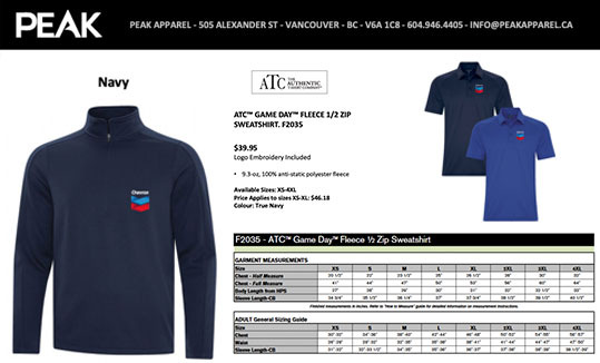 Peak Golf Promo Catalogue